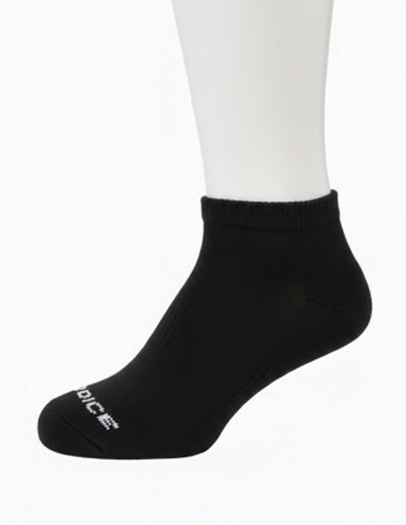 DICE Men Low Cut Ankle Socks Bundle of 10 Black Socks - Image 2